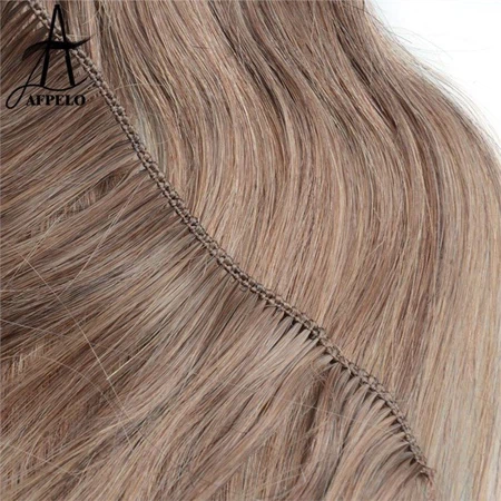 Micro Hand Tied Weft hair(001)