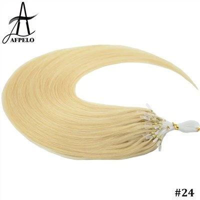 Micro Loop Hair Extensions Ljudska kosa