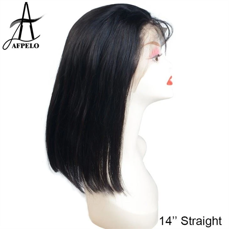 Straight Full Machine Made Wigs